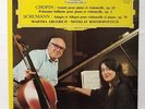 ROSTROPOVITCH & ARGERICH - CHOPIN Sonata SCHUMANN Adagio & allegro DGG LP NM