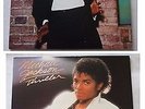 TWO Michael Jackson LP Off The Wall & Thriller Vinyl BOTH NM NICE Original
