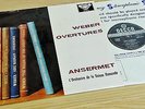 Weber: Overtures - Ernest Ansermet / OSR **Decca SXL 2112 WBg ED1 BB LP**