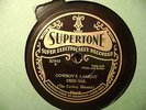 SUPERTONE 78 RECORD 2043/BUELL KAZEE/ROVING COWBOY/ EWEN HAIL COWBOY LAMENT/ VG+