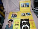 5 CT ELVIS PRESLEY 45 RPM&Sleeves&WE CALL ON HIM&FRANKIE/JOHNNY&ASK ME&CARE/HER