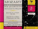 BUDAPEST STRING QUARTET Mozart K.464 Columbia ML4728 Vinyl LP Mint still Sealed