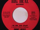 JIMMY HICKS: I'm Mr. Big Stuff / Tell Her That I Love Her 45 rare Funk