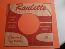 ROULETTE RECORDS RARE   ORIGINAL COMPANY SLEEVE ONLY   7
