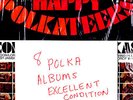 8  POLKA  ALBUMS IN EXCELLENT CONDITION 12 inch 33 1/2 LPs