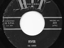 Mod Garage Popcorn 45 THE CORDS Fever b/w JOHNNY SINGER Make World Go Away HEAR