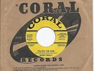 BUDDY HOLLY * 45 * Love Is Strange / You're The One *YELLOW Label DJ PROMO CORAL