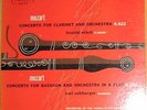 MOZART CONCERTO FOR CLARINET, CONCERTO FOR BASSOON;WLACH, OEHLBERGER WESTMINSTER