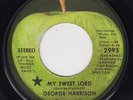 BEATLES 45 GEORGE HARRISON MY SWEET LORD APPLE LOS ANGELES WEST COAST 2995