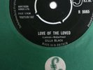 Cilla Black,  Love of the Loved (Parlophone R 5065)