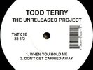Todd Terry THE UNRELEASED PROJECT 1-4, 4 x vinyl 12