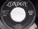 THE CHANTELS Maybe / Come My Little Baby ORIG.UK 45 1958 doowop Girl Group w3499