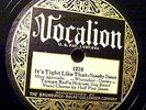 Race Vocalion 1228 Tampa Red's Hokum Jug Band (Chicago 1928) great E+