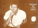 JERRY LEE LEWIS-RARE LP- ROCKIN`MY LIFE AWAY-AMSTERDAM 1980- TOPMINT 