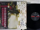 MILES DAVIS MAN WITH THE HORN CBS/SONY 30AP 2137 JAPAN OBI PROMO MASTER SOUND LP