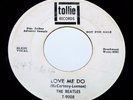 1964 THE BEATLES  Love Me Do/P.S. I Love You  PROMO TOLLIE 45 RPM RECORD T-9008