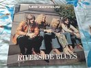 LED ZEPPELIN RIVERSIDE BLUES SINGLE LP VINYL LIVE CONCERT