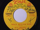 BILL WOODS: Truck Driving Man / Ask Me No Questions 45 (wol) rare Rockabilly