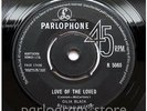Cilla Black - Love of the Loved - UK 1963 45 - Label Misspelt *CILIA* - Beatles