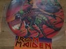 Iron Maiden judas be my guide genghis khan picture disc dubplate 7