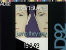 David Bowie Jump They Say (Leftfieldl) Uk DJ 12