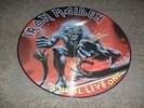 IRON MAIDEN -A REAL LIVE ONE- VERY HARD TO FIND UK PRESS PICTURE LP MINT JUDAS