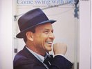 FRANK SINATRA: Come Swing With Me LP (Mono, black rainbow rim label, djt on ba