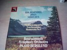 IDA HAENDEL plays SIBELIUS Violin Concerto D Minor Op47. Berglund(conductor)