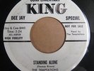 THE TEMPTATIONS   STANDING ALONE   HEAR  KING PROMO 45 DOO WOP JIVER 1958