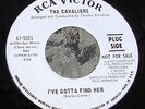 1960s PROMO Northern Soul 45 - THE CAVALIERS 