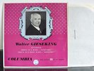Columbia 33CX 1073 Beethoven piano sonatas Moonlight Pathetique Walter Gieseking