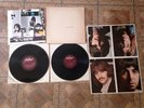 EUC BEATLES WHITE ALBUM PURPLE LABEL CAPITOL INSERTS & POSTER 2 LP SWBO-101