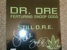 Signed DR DRE SNOOP DOGG 12