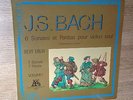 French OG LP Devy Erlih Bach Sonatas partitas violin vol 1 Ades stereo near MINT