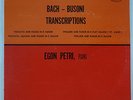 Bach: Busoni Transcriptions/Egon Petri - Westminster Collectors Series W-9348 EX