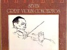 SEALED 4 LP BOX RCA DIGITAL Jascha HEIFETZ 7 Great Violin Concertos R-224783