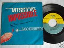 LALO SCHIFRIN Music From MISSION IMPOSSIBLE EP MINT FOREIGN 45 & PICTURE SLEEVE