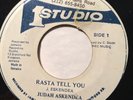 JUDAH ASKENDEA - rasta tell you b/w version - STUDIO ONE