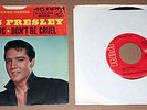 ELVIS PRESLEY Rare Gold Standard Sleeve + 45 Hound Dog / Don't Be Cruel 447-0608