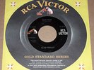 ELVIS PRESLEY Rare Gold Standard 45 Just Because Blue Moon Dog On Side 447-0613