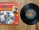 RARE JOHNNY HALLYDAY LES CHEVALIERS DU CIEL LANGUETTE BIEM PHILIPS B 370640 F