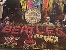 THE BEATLES - Sgt Peppers Lonely Hearts Club Band - UK G/F Vinyl LP + INSERT VG+