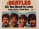 THE BEATLES ALL YOU NEED IS LOVE PICTURE SLEEVE 45 CAPITOL 5964 NEAR MINT