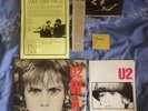 u2 War vinyl Lp + War Tour Program, Concert Ticket And Other Memorobilia