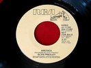 ELVIS PRESLEY AMERICA  PROMO MY WAY RCA PB-11165  POP 45