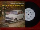 GRETHE SØNCK / LISA LINN:  DU ER MIN MASCOT / MARINA - DOMI  PR 121/122 - 1963.