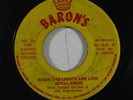Islands Soul 45 JOYA LANDIS When The Lights Are Low on Baron's