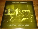 Elvis Presley LP - Elvis Live On Stage  Hilton Hotel 1972