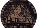 GENESIS - Original - Auto Aufkleber - 70er Jahre - Rarität - Patch B - 20 cm