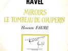 Pathe DTX 292 - Ravel - Miroirs - Le Tombeau De Couperin - Henriette FAURE